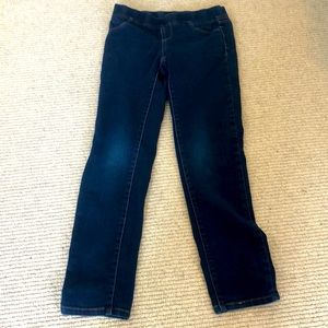 Girls navy blue jeans